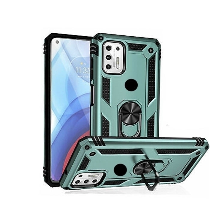 Θήκη Motomo Tough Armor With Ring για Samsung Galaxy A04S Χρώμα: Πράσινο