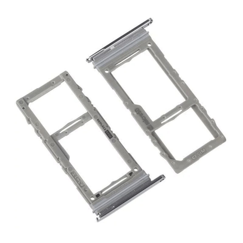 Υποδοχή κάρτας Dual SIM Tray και SD για Samsung Galaxy S20 Ultra G988 - Χρώμα: BLACK