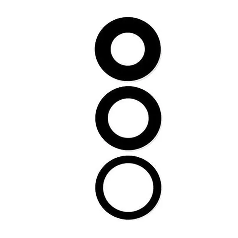Τζαμάκι κάμερας (Camera Lens) για Apple iPhone 15 Pro Max - Χρώμα: Μαύρο