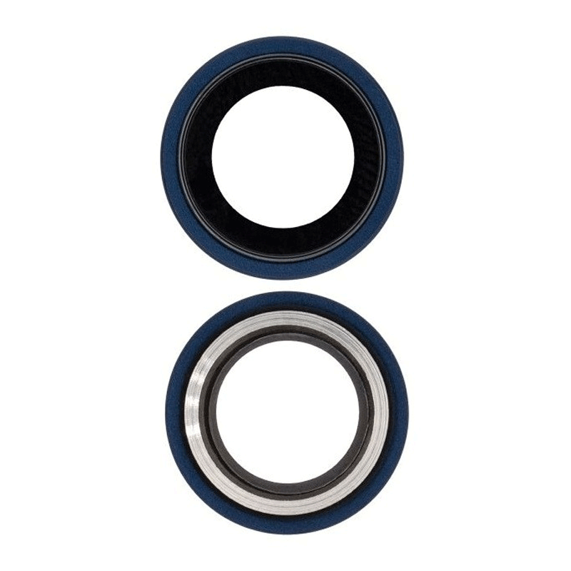 Τζαμάκι κάμερας (Camera Lens) με Πλαίσιο για Apple iPhone 12 - Χρώμα: Μπλε