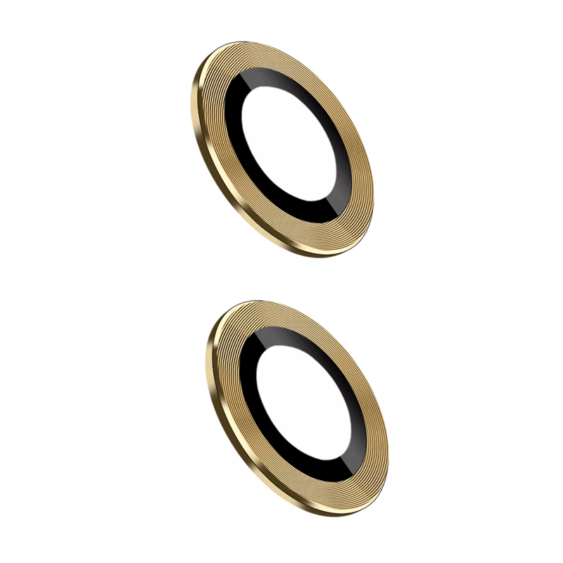 Τζαμάκι κάμερας (Camera Lens) με Πλαίσιο για Apple iPhone 13 - Χρώμα: Χρυσό