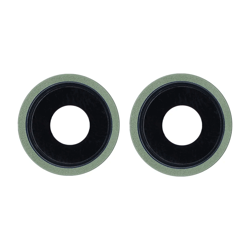 Τζαμάκι κάμερας (Camera Lens) με Πλαίσιο για Apple iPhone 13 Mini - Χρώμα: Πράσινο