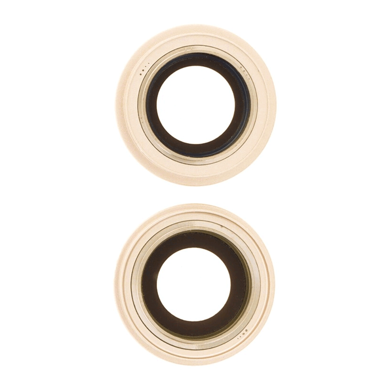Τζαμάκι κάμερας (Camera Lens) με Πλαίσιο για Apple iPhone 15 - Χρώμα: Κίτρινο
