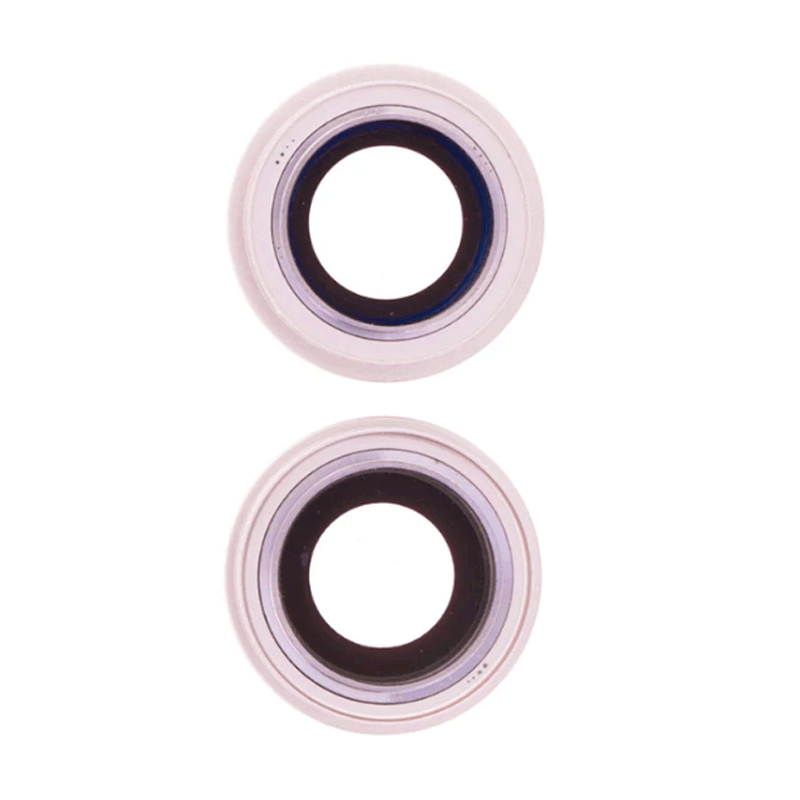 Τζαμάκι κάμερας (Camera Lens) με Πλαίσιο για Apple iPhone 15 - Χρώμα: Ροζ