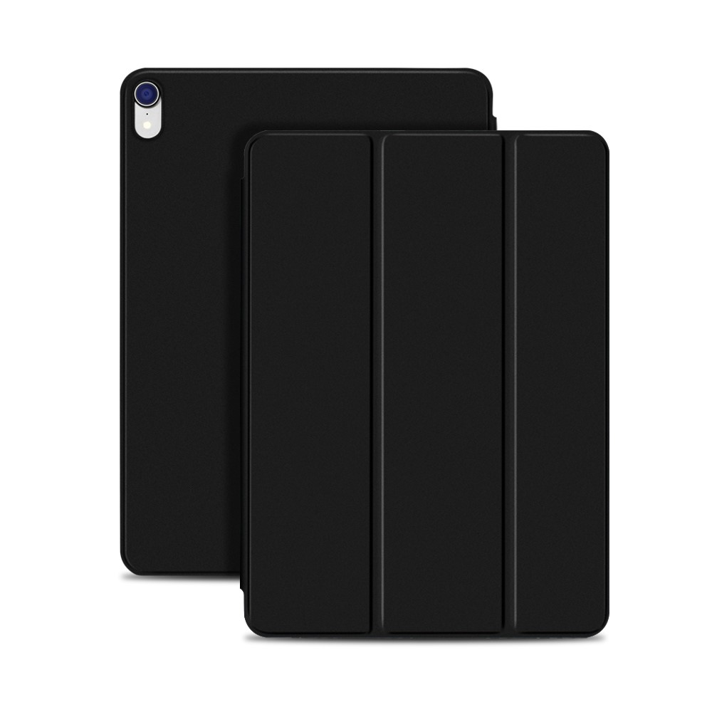 Θήκη Slim Smart Tri-Fold Cover New Design HQ για Lenovo M10 3rd GEN - Χρώμα: Μαύρο