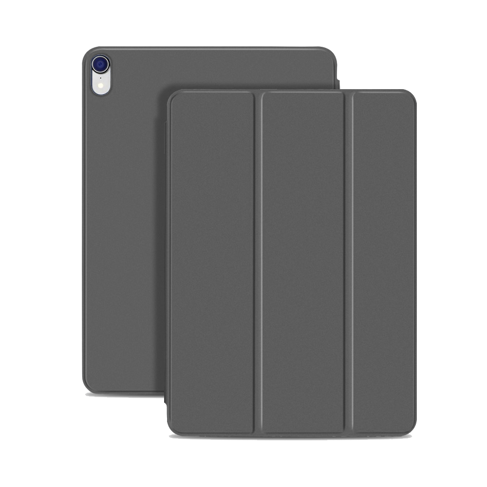 Θήκη Slim Smart Tri-Fold Cover New Design HQ για Samsung Galaxy A8 X200/X205 - Χρώμα: Γκρι