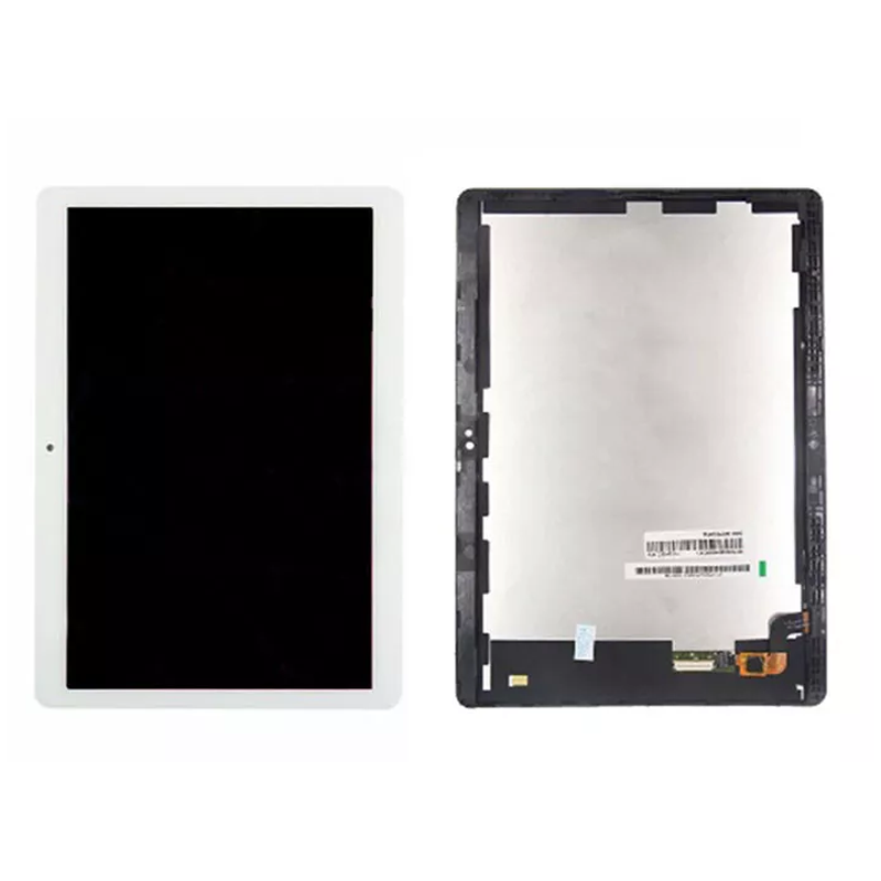 OEM Οθόνη LCD με Μηχανισμό Αφής και Πλαίσιο για Huawei MediaPad T3 10 AGS-W09 / AGS-L09 / AGS-L03 - Χρώμα: Λευκό