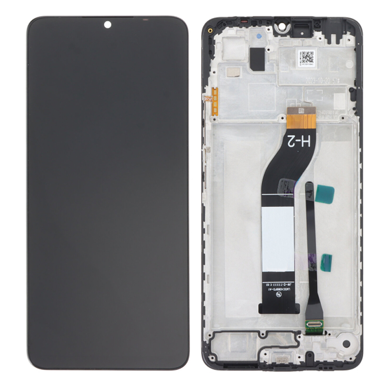 Incell Οθόνη LCD με Μηχανισμό Αφής και Πλαίσιο για Xiaomi Poco C65 - Χρώμα: Μαύρο