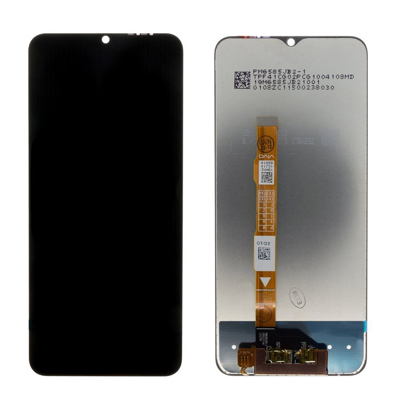 Οθόνη LCD με Μηχανισμό Αφής για Vivo Y35 - Χρώμα: Μαύρο