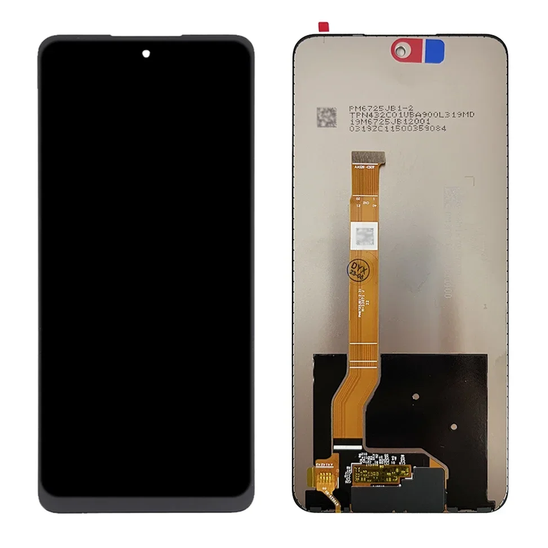 OEM Οθόνη LCD με Μηχανισμό Αφής για Realme C55 5G / Realme C67 5G - Χρώμα: Μαύρο