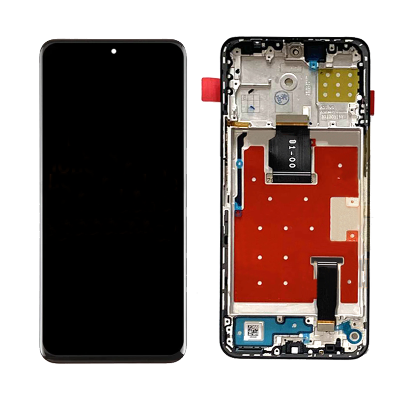 OEM Full HD Οθόνη LCD με Μηχανισμό Αφής και Πλαίσιο για Huawei Honor 90 - Χρώμα: Μαύρο