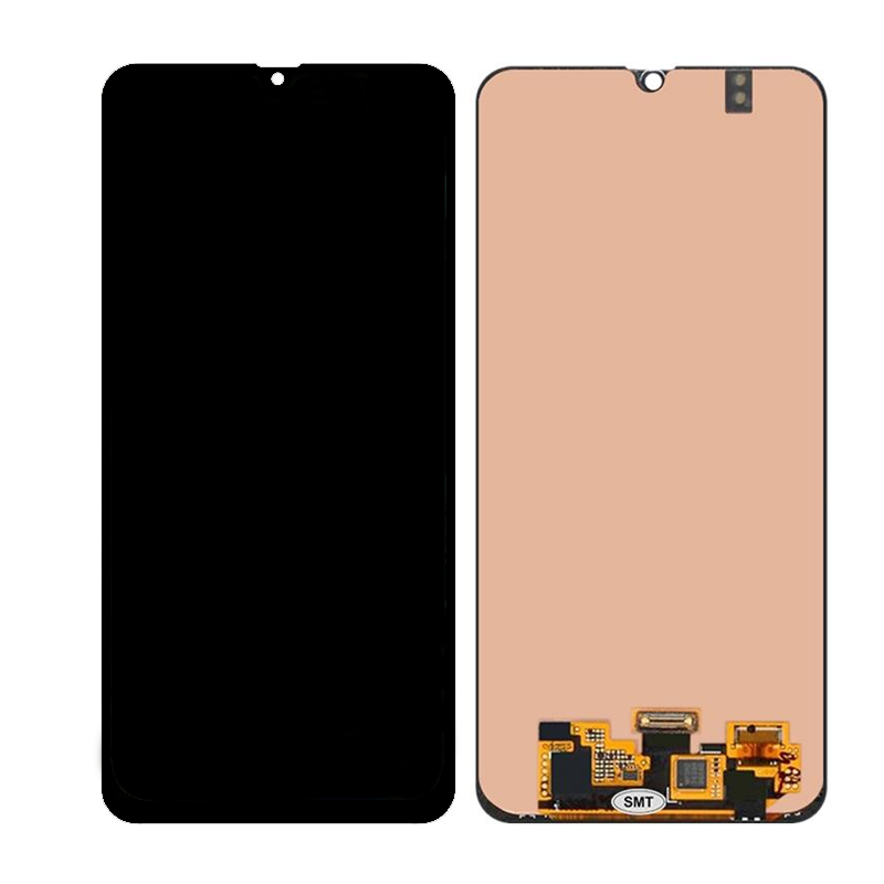 OLED Οθόνη LCD με Μηχανισμό Αφής Και Πλαίσιο για Samsung Galaxy M21 M215 - Χρώμα: Μαύρο