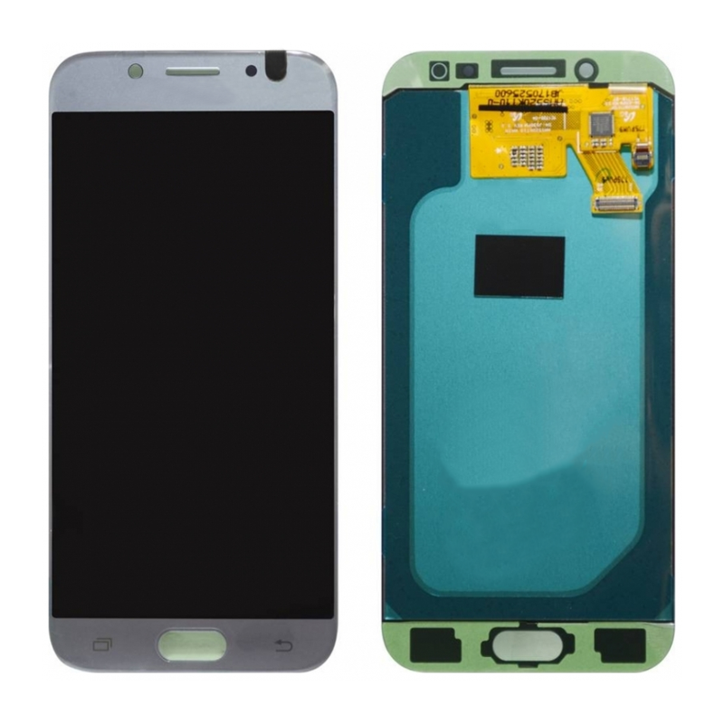 OLED Οθόνη LCD με Μηχανισμό Αφής για Samsung Galaxy J5 2017 J530 -Χρώμα: Ασημί