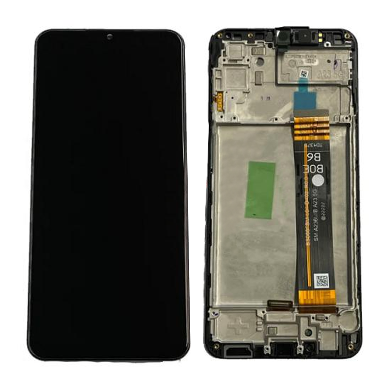 INCELL Οθόνη LCD με Μηχανισμό Αφής και Πλαίσιο για Samsung Galaxy A23 5G 2022 SM-A236U - Χρώμα: Μαύρο