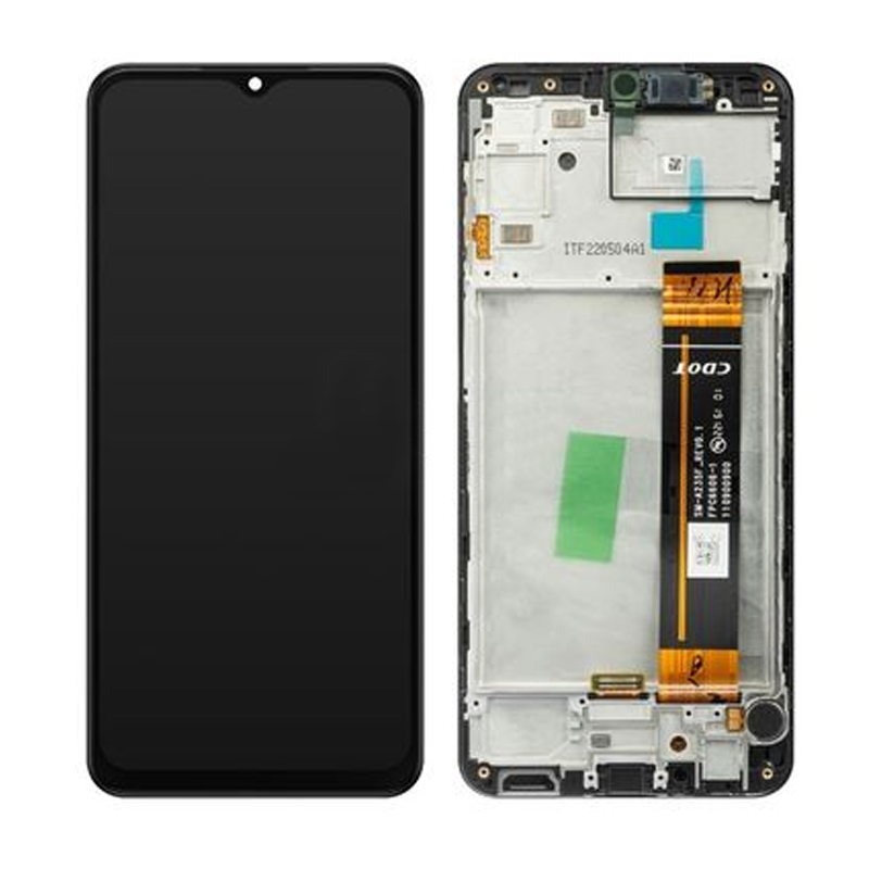 INCELL Οθόνη LCD με Μηχανισμό Αφής και Πλαίσιο για Samsung Galaxy A23 4G 2022 SM-A235F - Χρώμα: Μαύρο