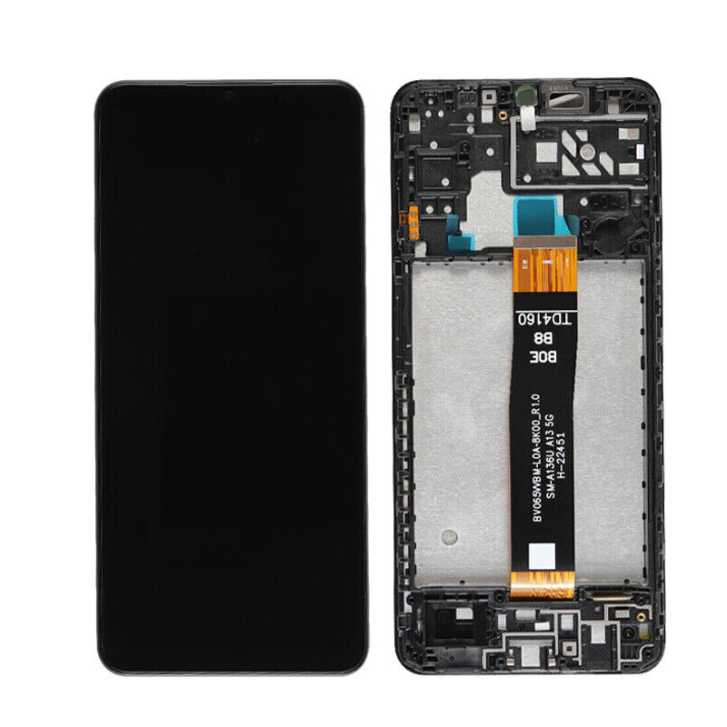 INCELL Οθόνη LCD με Μηχανισμό Αφής και Πλαίσιο για Samsung Galaxy A04S A047F / A04 Core - Χρώμα: Μαύρο