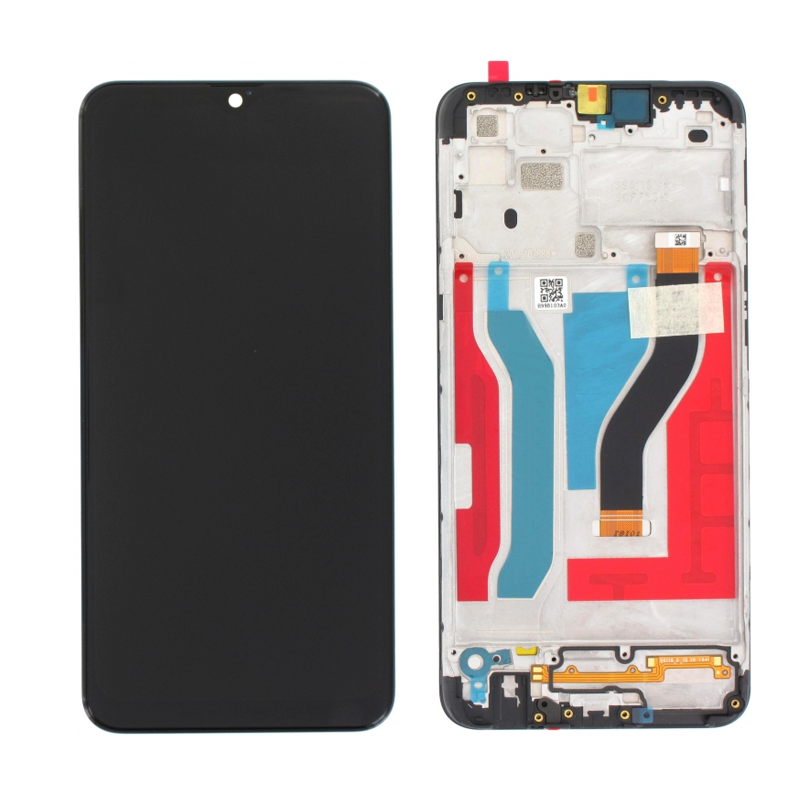 OCG Οθόνη LCD με Μηχανισμό Αφής με Πλαίσιο για Samsung Galaxy A10s A107F - Χρώμα: Μαύρο