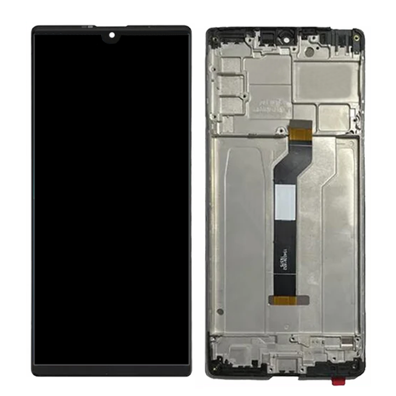 OCG Οθόνη LCD με Μηχανισμό Αφής με Πλαίσιο για Sony Xperia L4 - Χρώμα: Μαύρο
