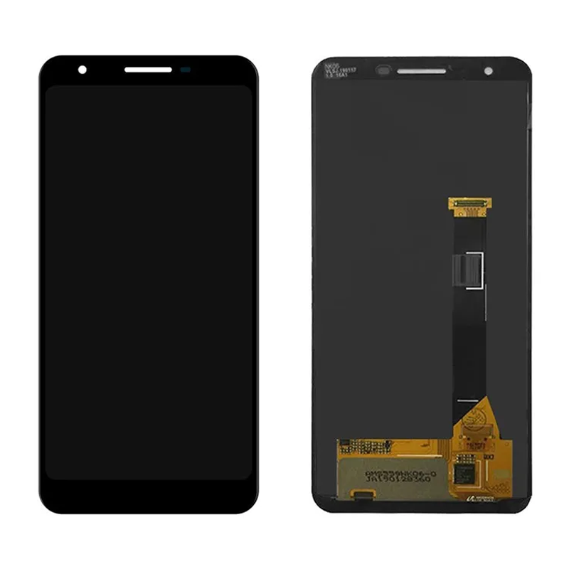Refurbished OCG Org Change glass Οθόνη Lcd με Μηχανισμό Αφής για Google Pixel 3A -Χρώμα: Μαύρο