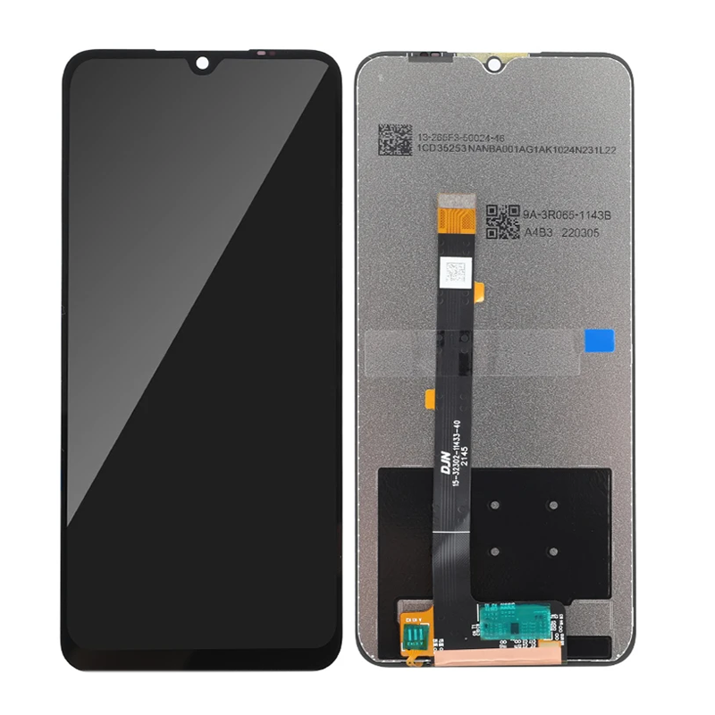 Οθόνη LCD με Μηχανισμό Αφής για BlackView A55 Pro - Χρώμα: Μαύρο