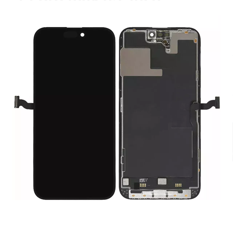 OCG Refurbished Οθόνη LCD με Μηχανισμό Αφής για iPhone 14 Pro Max - Χρώμα: Μαύρο