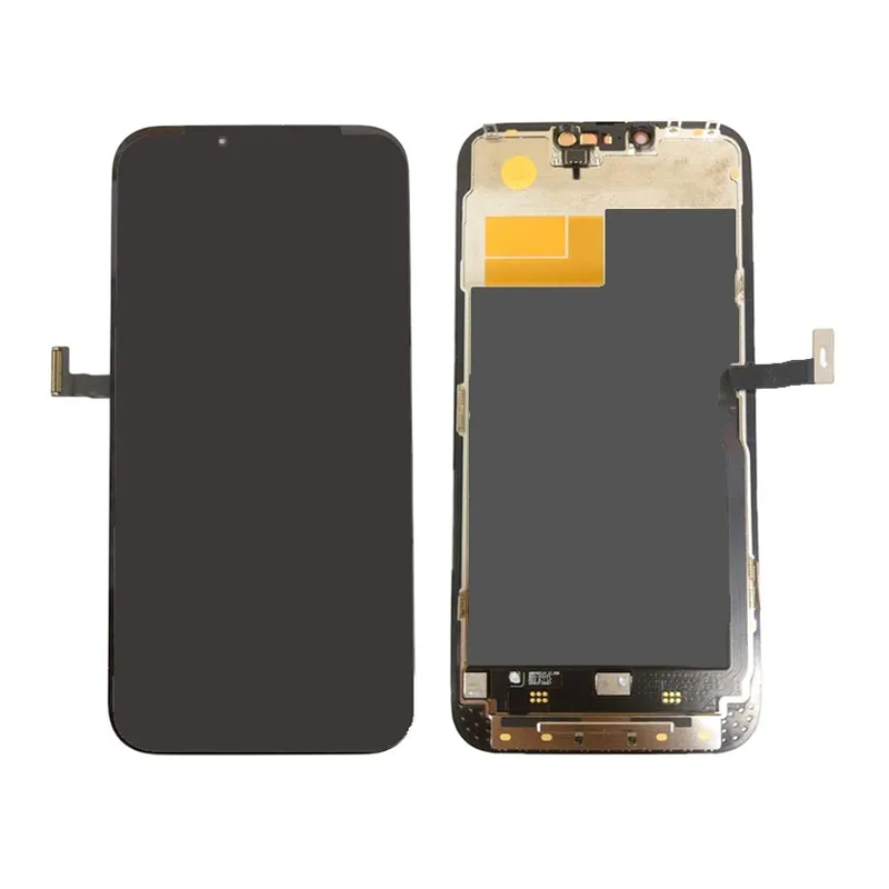 SOFT OLED IC Οθόνη LCD με Μηχανισμό Αφής για iPhone 13 Pro Max - Color: Black