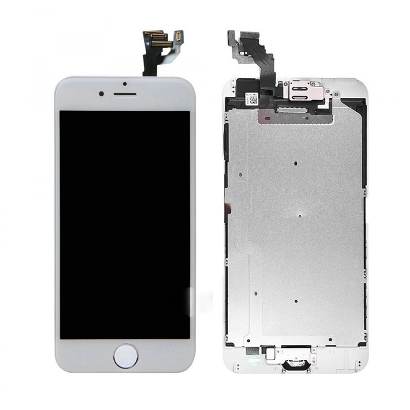 ZY Premium Οθόνη LCD με Μηχανισμό Αφής για iPhone 6s Plus - Χρώμα: Λευκό