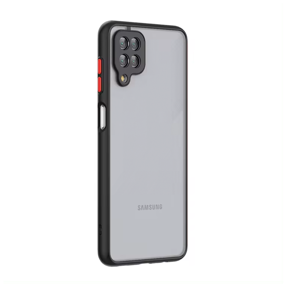 Θήκη Πλάτης Matte Shockproof Bumper Hard Protective για Apple iPhone 15 Pro - Χρώμα: Μαύρο