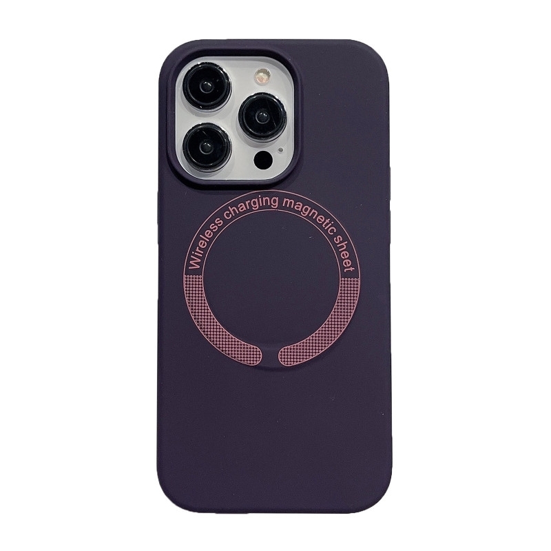 Θήκη Σιλικόνης Magsafe για Apple iPhone 12/12 Pro - Χρώμα: Μπορντό