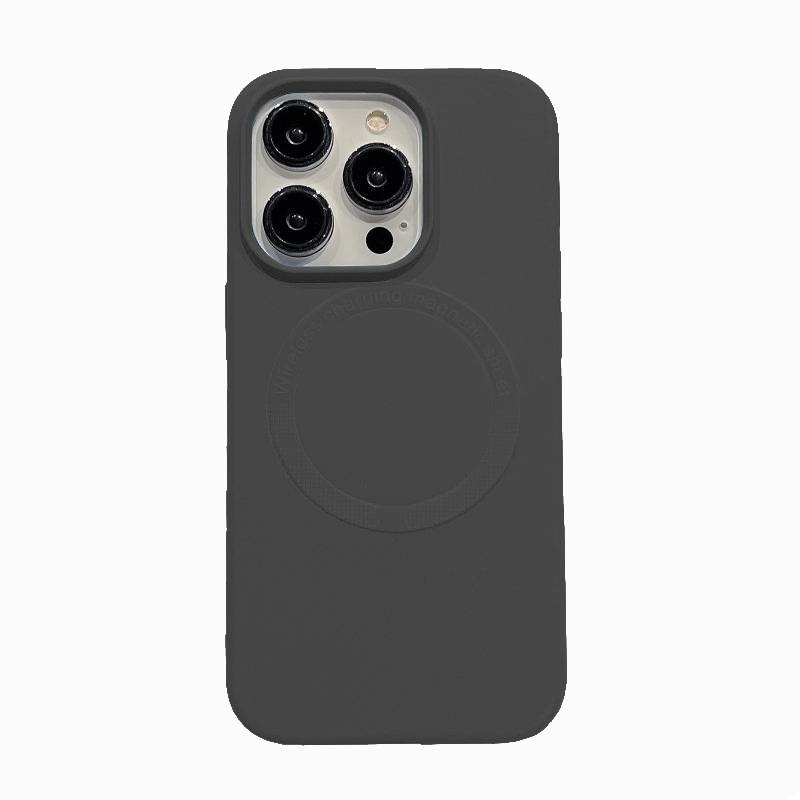 Θήκη Σιλικόνης Magsafe για Apple iPhone 15 Plus - Χρώμα: Γκρι