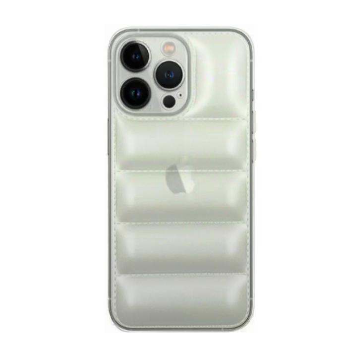 Θήκη Πλάτης Σιλικόνης wavy για Apple iPhone 14 Pro - Χρώμα : Διάφανο