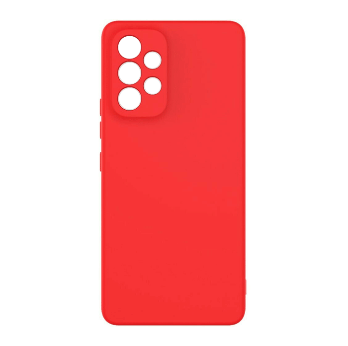 Θήκη Πλάτης Σιλικόνης Soft για OnePlus Nord 2T - Χρώμα : Κόκκινο