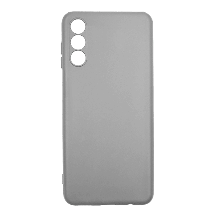 Θήκη Πλάτης Σιλικόνης Soft HQ για Xiaomi Mi 13T - Χρώμα : Γκρι