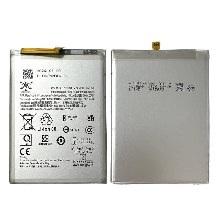 Μπαταρία Συμβατή EB -BA156ABY για Samsung Galaxy A15 5G (2023) - 4900 mAh