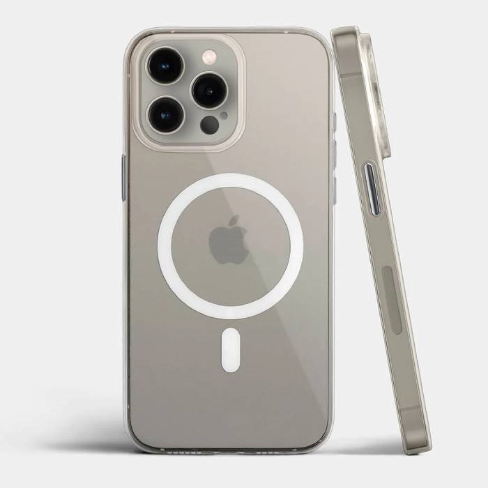 Θήκη Σιλικόνης Magsafe για Apple iPhone 16 Pro - Χρώμα: Διάφανη