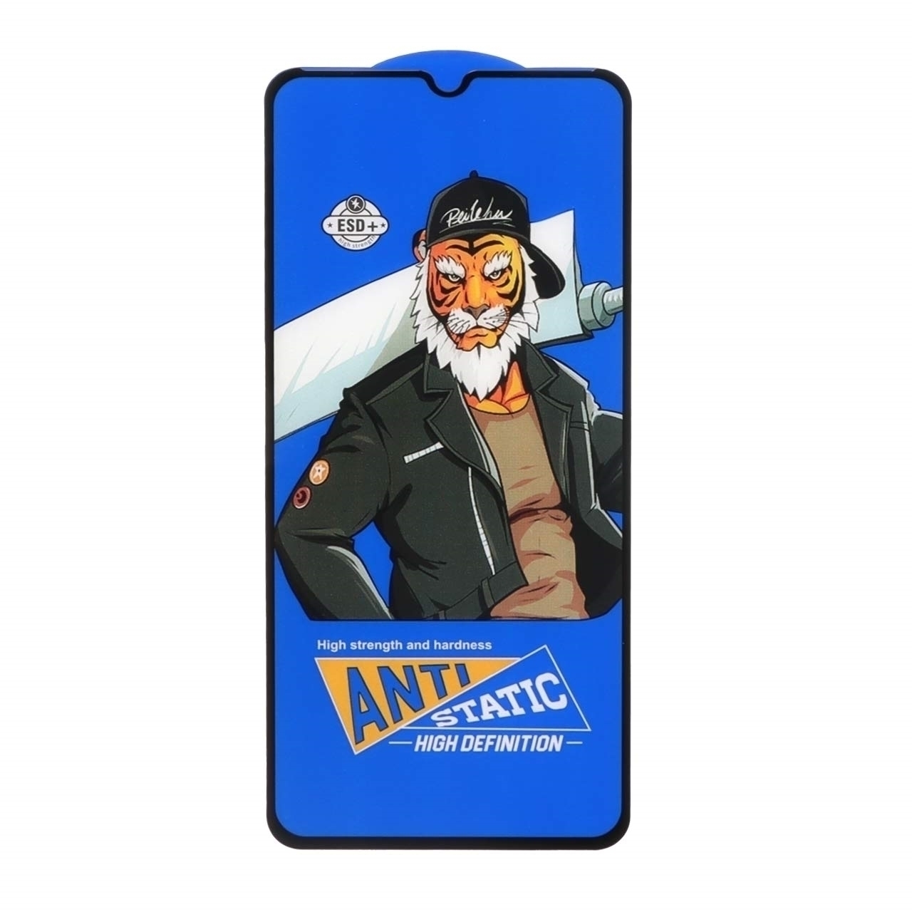 Προστασία Οθόνης Full Glass Full Glue Anti Static High Definition Tempered Glass για Apple iPhone 15 - Χρώμα: Μαύρο