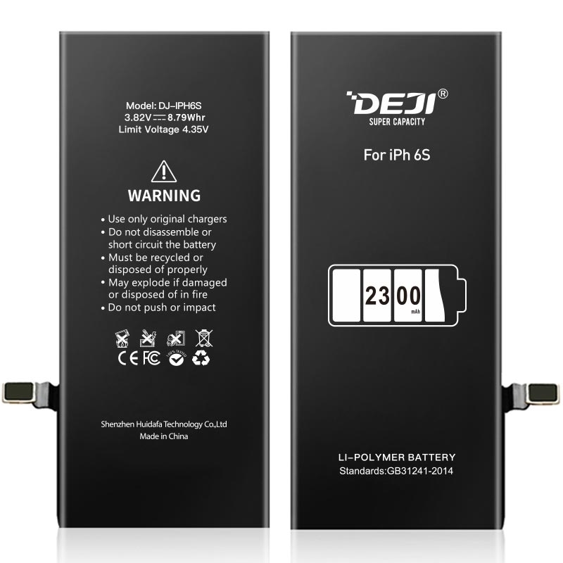 Deji Συμβατή Μπαταρία Αντικατάστασης για Apple iPhone 6S - 2300 mAh