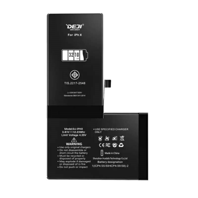 Deji Συμβατή Μπαταρία Αντικατάστασης για Apple iPhone X - 3500 mAh