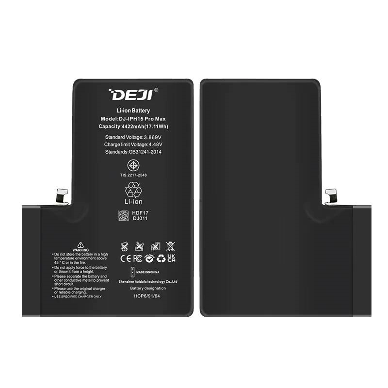 Deji Συμβατή Μπαταρία Αντικατάστασης για Apple iPhone 15 Pro Max- 4422 mAh