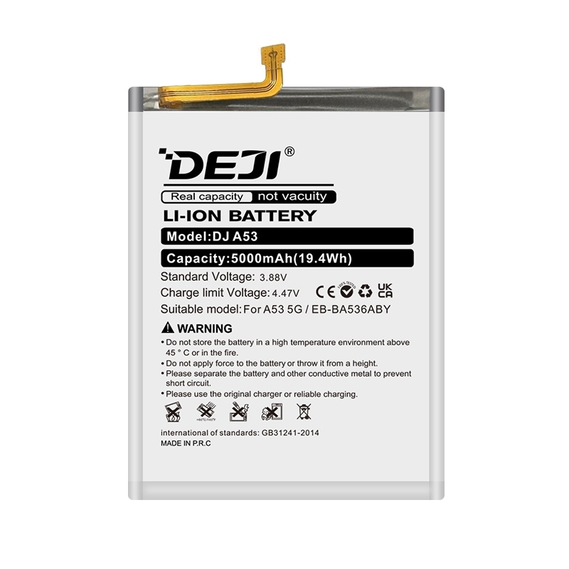 DEJI EB BA536ABY Συμβατή Μπαταρία Αντικατάστασης για Samsung Galaxy A53 5G - 5000 mAh