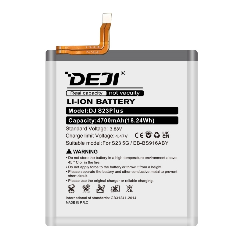 DEJI EB-BS916ABY Συμβατή Μπαταρία Αντικατάστασης για Samsung Galaxy S23 Plus - 5000 mAh