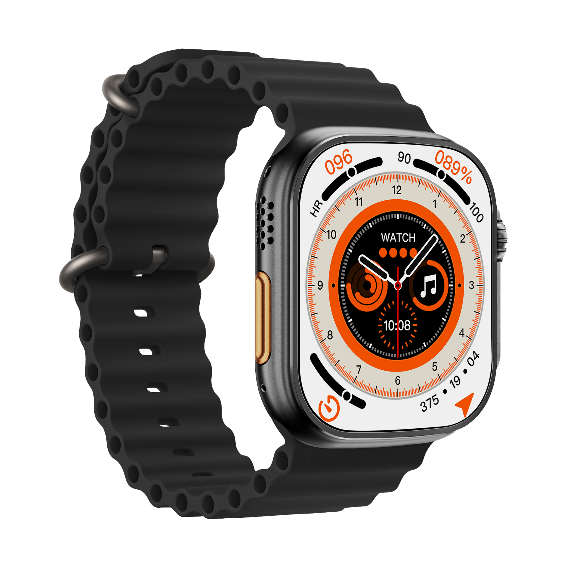 Vidvie SW1608 Smartwatch Αδιάβροχο (IP67) με Παλμογράφο,Μέτρηση Σακχάρου, Προγράμματα Ασκήσεων Χρόνος Λειτουργίας 7-15 ημέρες - Μαύρο