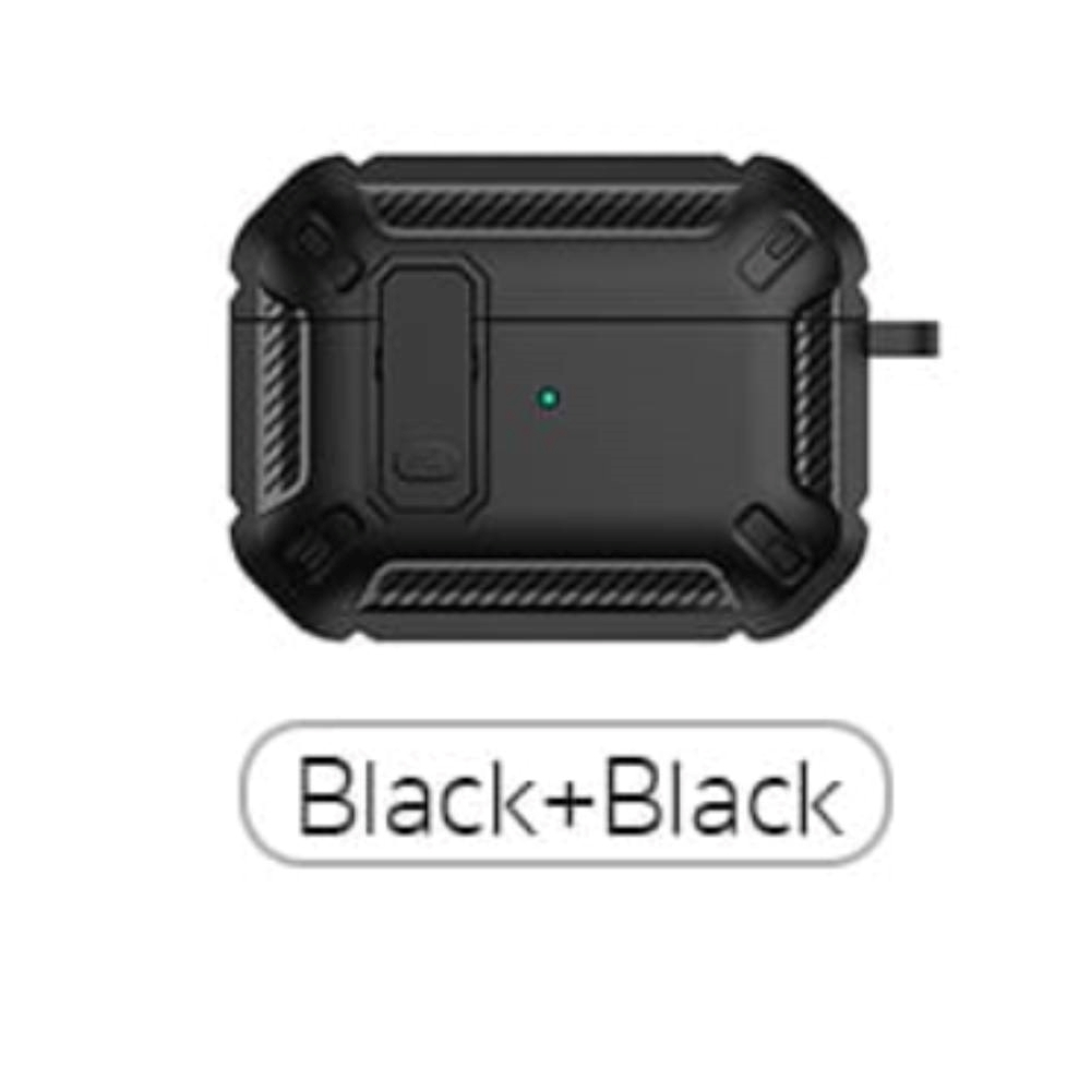 COTECi AP-61 Mecha1 Προστατευτική Θήκη Ακουστικά για Apple AirPods 3 - Χρώμα: Μαύρο