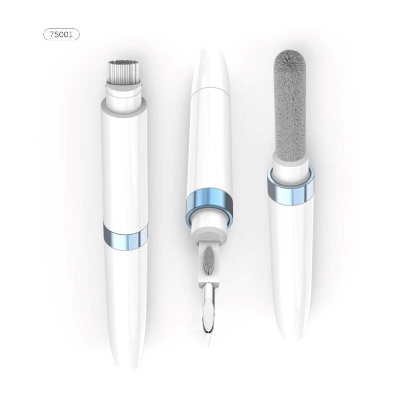 COTECi 75001 Πολυλειτουργικό Pen Καθαρισμού για Headphones/AirPods/Κινητά - Χρώμα: Λέυκο
