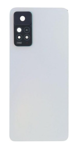 Πίσω Καπάκι για Xiaomi Redmi Note 11 Pro 5G with camera lens - Χρώμα: Polar White