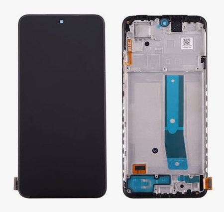OEM Οθόνη LCD με Μηχανισμό Αφής Kαι Πλαίσιο για Xiaomi Redmi Note 11 4G Χρώμα: Μαύρο