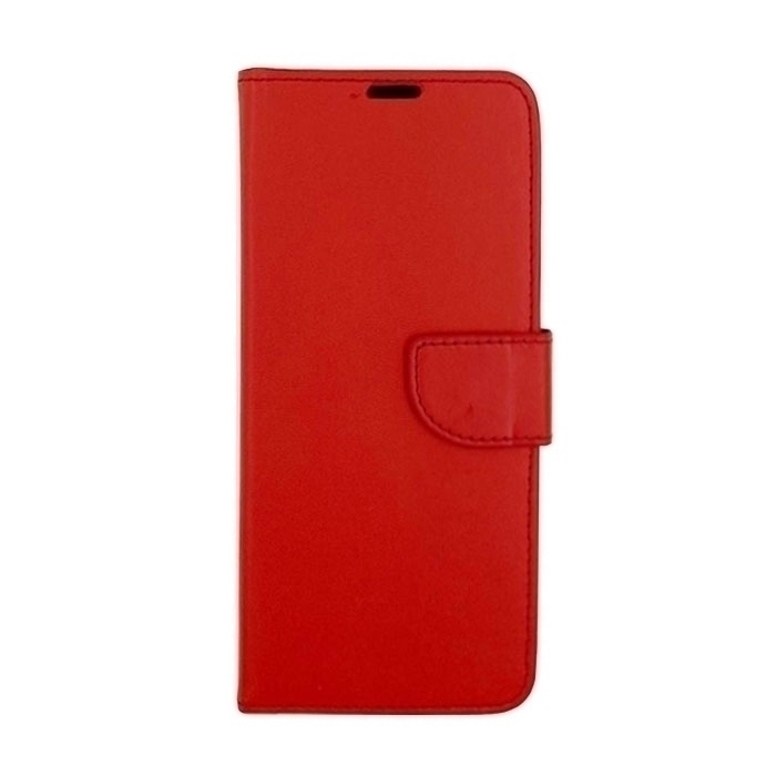 Θήκη Βιβλίο / Leather Book Case με Clip για Samsung Galaxy S21 ULTRA Χρώμα: Κόκκινο