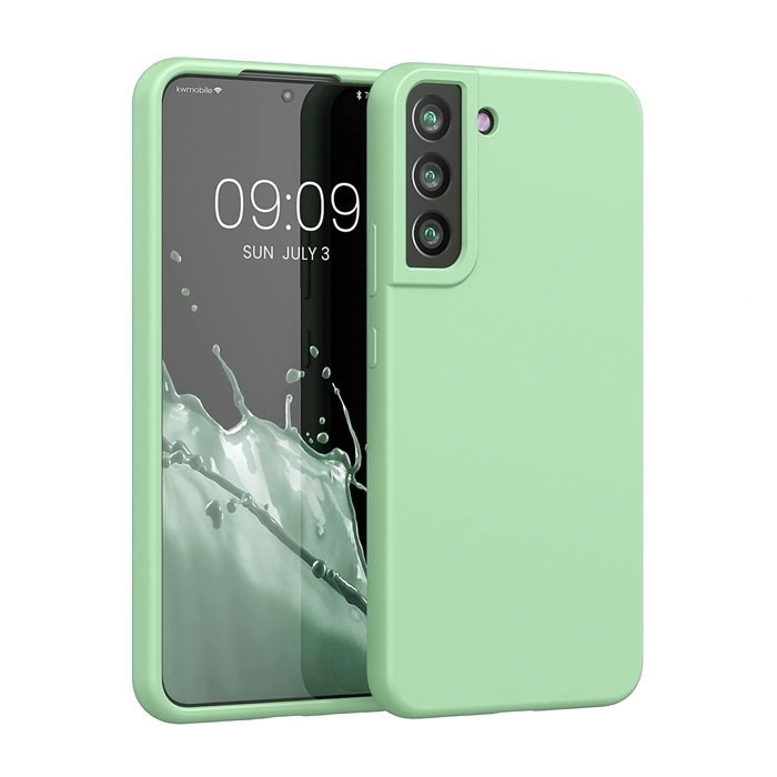 Θήκη Πλάτης Σιλικόνης Soft HQ για Samsung Galaxy A15 - Χρώμα : Ανοιχτό πράσινο