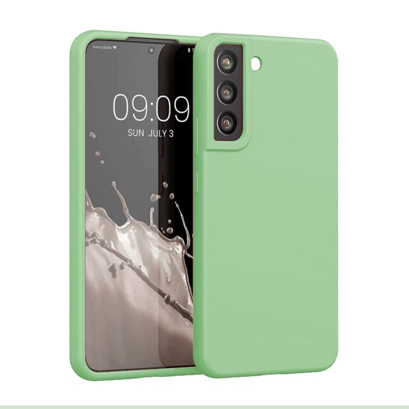 Θήκη Πλάτης Σιλικόνης Soft για Samsung Galaxy A16 - Χρώμα : Ανοιχτό Πράσινο