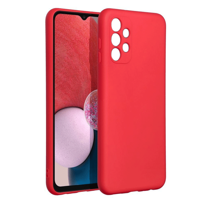 Θήκη Πλάτης Σιλικόνης Soft για Samsung Galaxy S22 PLUS - Χρώμα : Κόκκινο